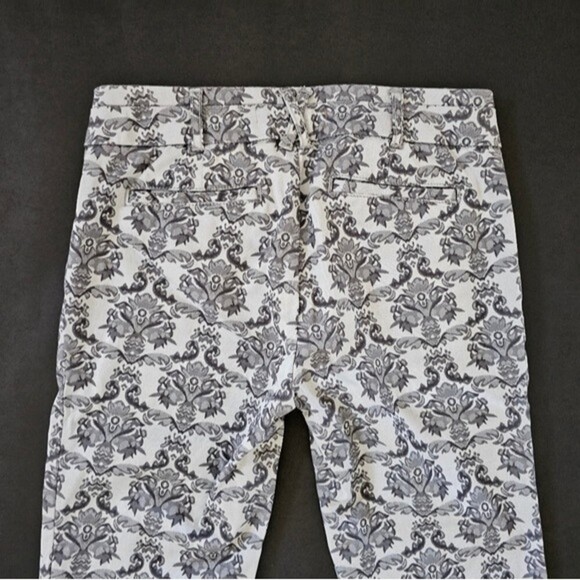 Anthropologie Cartonnier Brocade Charlie Tapisery  Embroidered Ankle Pants - Picture 4 of 15